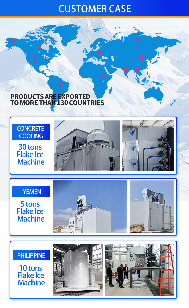 ice flake machine project Caixa de máquina de gelo em flocos
