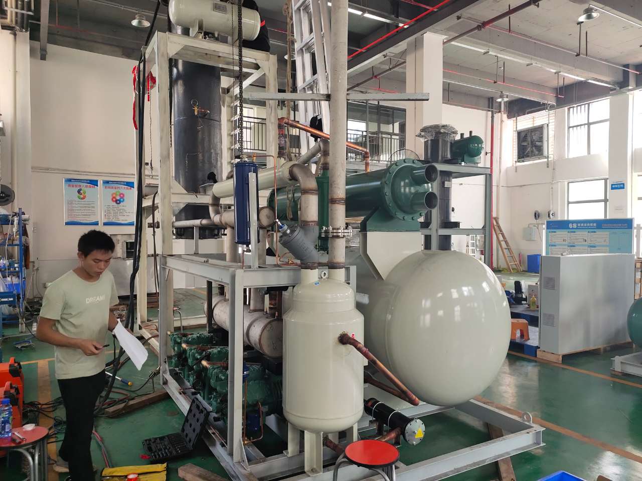 produção de máquina de gelo em tubo