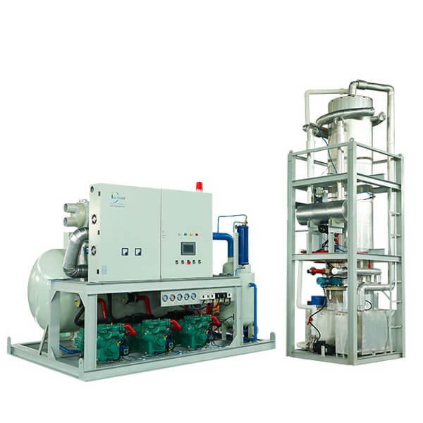 Icemedal está produzindo uma máquina de gelo tubular com capacidade diária de 30 toneladas