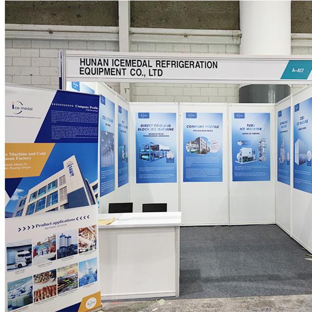 Icemedal Refrigeration participa da maior exposição de HVAC e refrigeração da Indonésia em 2023