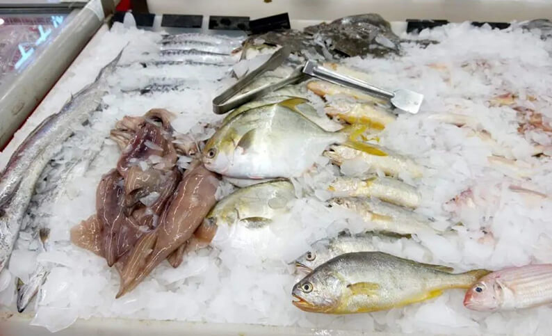 aplica&ccedil;&otilde;es de flocos de gelo para supermercados