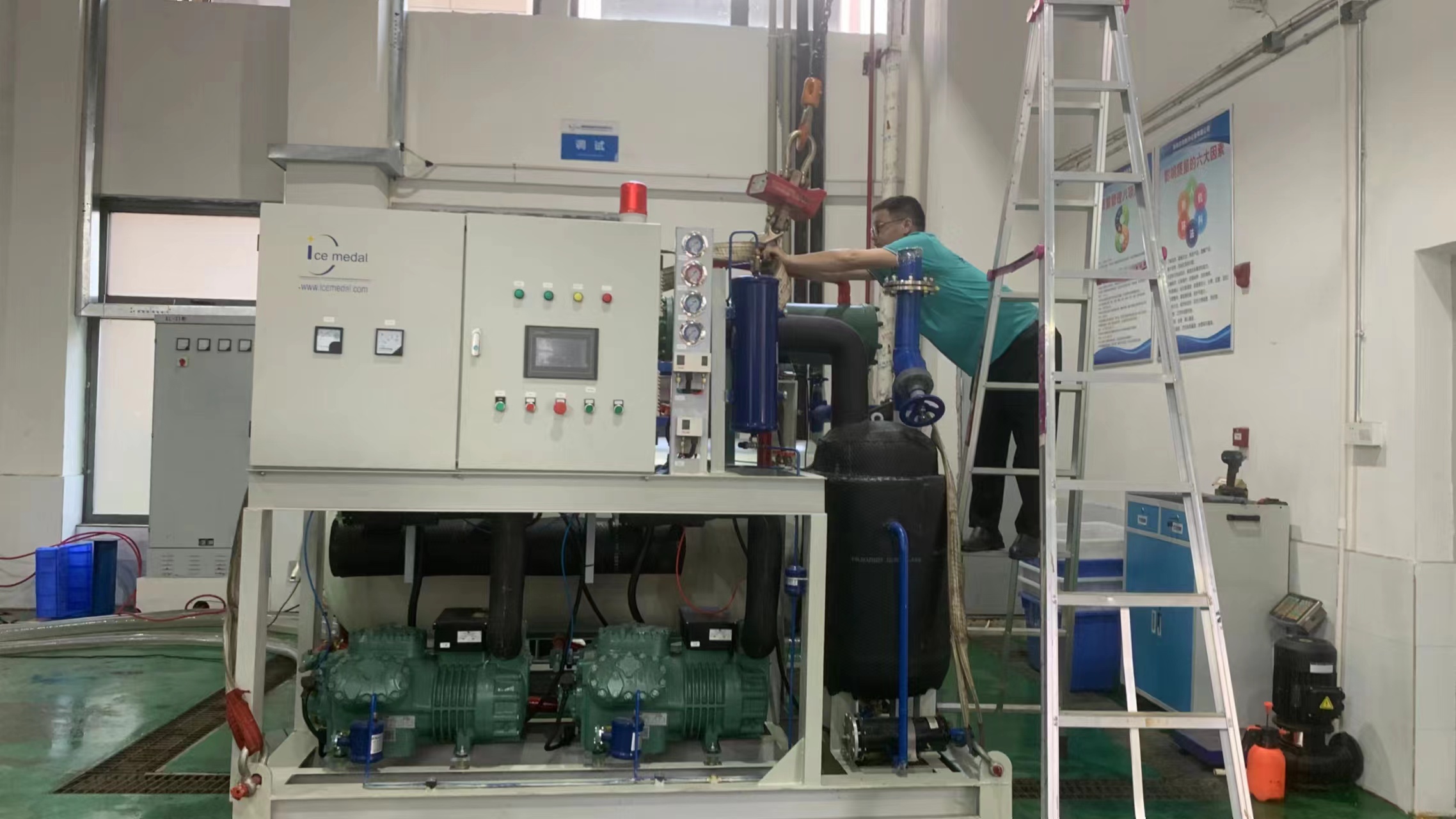 compressor de marca de máquina de gelo de tubo