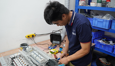  Processamento do painel elétrico 