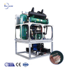 5 toneladas Industrial Solid Cut Ends Flat Tube Machine para bebidas frescas 