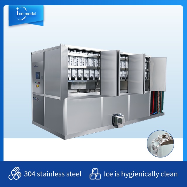 Icemedal IMC5 Máquina de fazer gelo em cubo de 5 toneladas Máquina de fazer gelo para comer