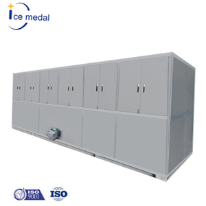 Icemedal IMC15 15 toneladas por dia máquina de fabricação de cubos de gelo industrial de grande capacidade 