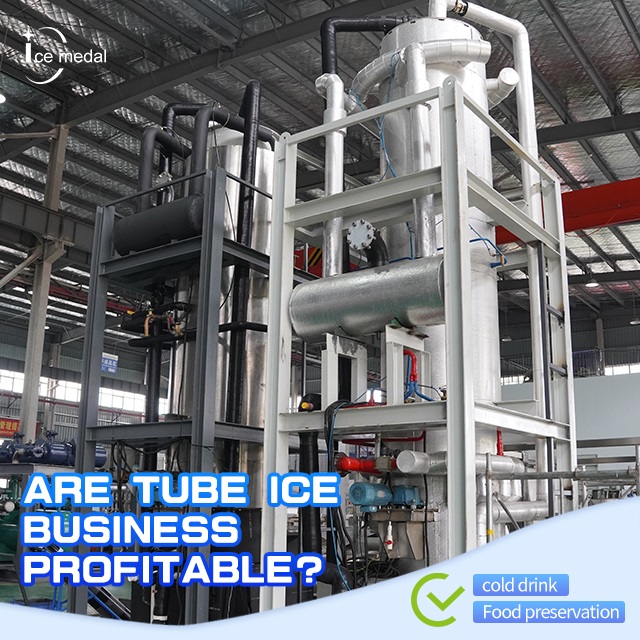 As máquinas de gelo tubular são lucrativas