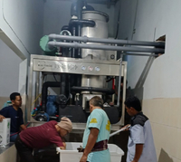 Máquina de gelo tubular de 5 toneladas na Indonésia