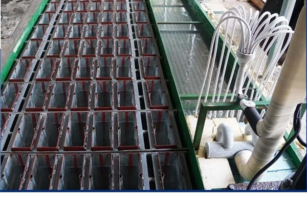 máquina de produção de gelo em bloco Dispositivo de injeção de água tipo civil 