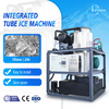 ICEMEDAL IMT10 10 toneladas por dia Máquina de gelo de tubo tubular integrado