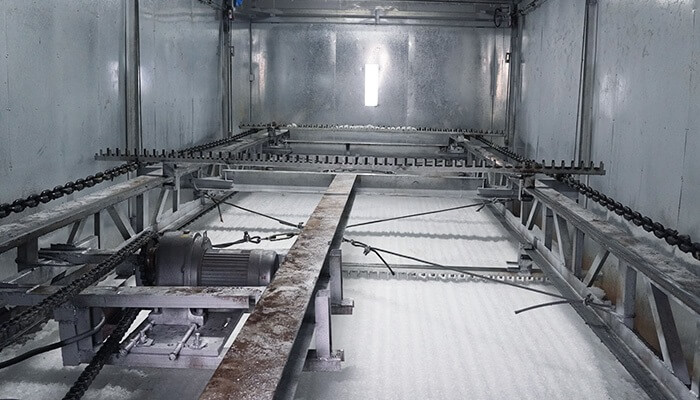 projeto de resfriamento de concreto