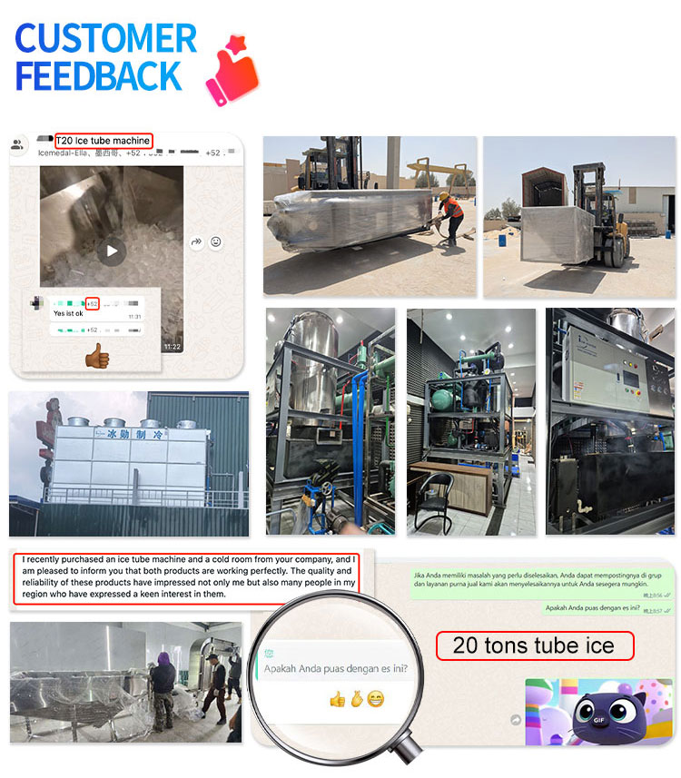 Caixa para m&aacute;quina de gelo em tubo Icemedal