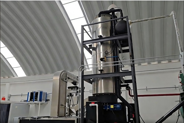 Planta de gelo de tubo