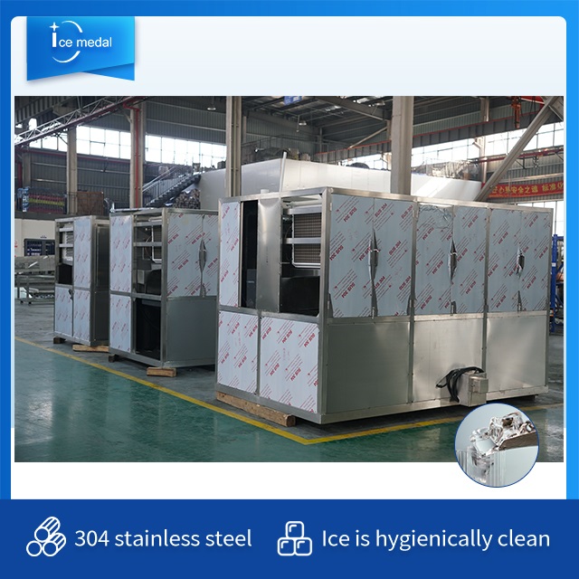 Icemedal IMC5 Máquina de fazer gelo em cubo de 5 toneladas Máquina de fazer gelo para comer
