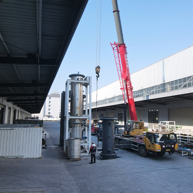 Quais preparativos devem ser feitos de gelo industrial antes de deixar a fábrica