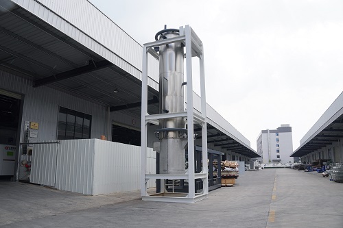 máquina de gelo com tubo de amônia 5