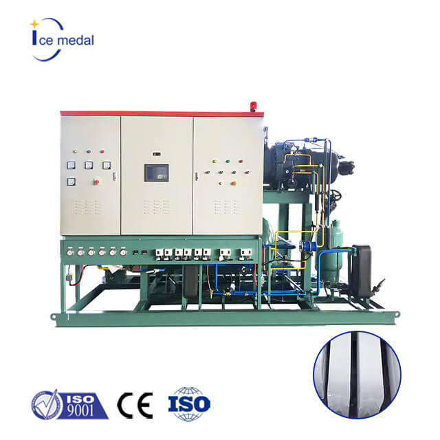 Icemedal IMB50 50 toneladas de máquina de gelo em bloco para fábrica de gelo