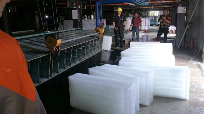 bloco de gelo para fábrica de gelo