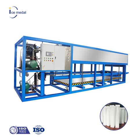 Máquina de gelo de bloco de refrigeração direta