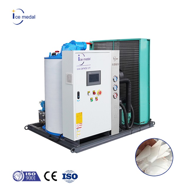 ICEMEDAL IMF3 3 toneladas por dia Flake Machine para pescar