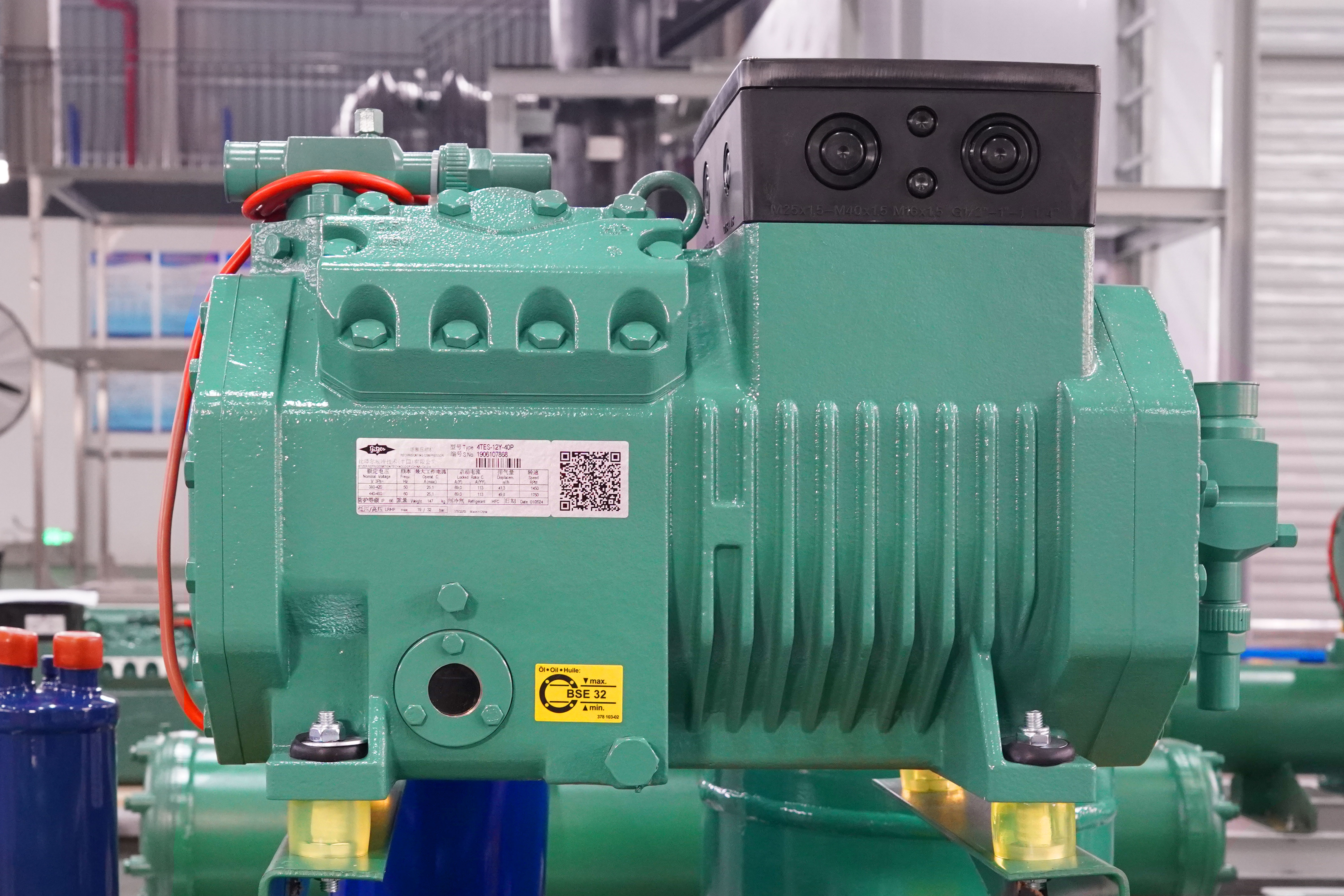 compressor de máquina para fazer tubo de gelo