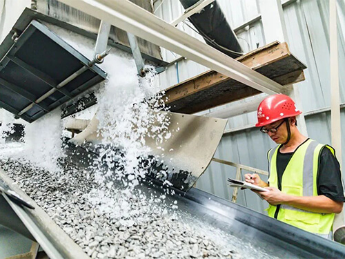 Solutação de resfriamento de concreto