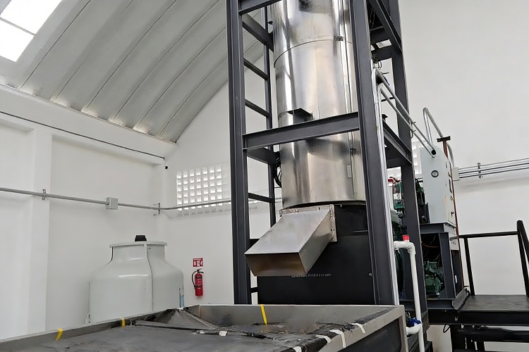 Equipamento de f&aacute;brica de gelo