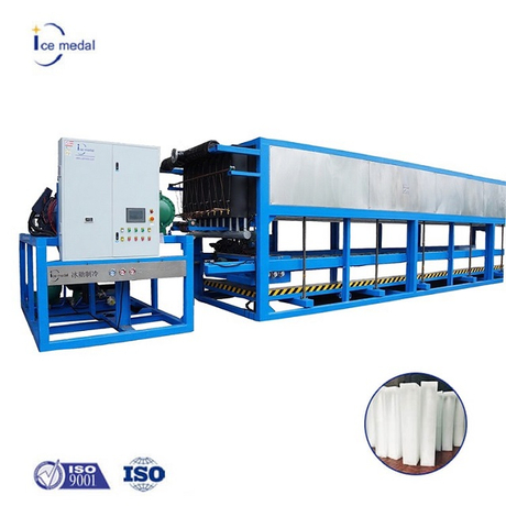 Icemedal 30 toneladas Máquina de fabricação de gelo automática com dispositivo de push de gelo