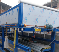 Máquina de bloco de gelo com resfriamento direto Icemedal de 20 toneladas nas Filipinas