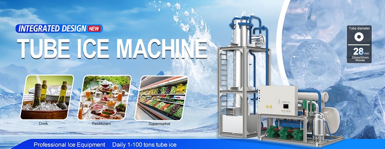 Máquina de gelo de tubo