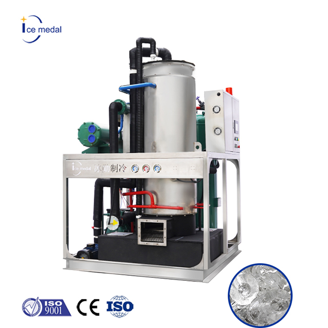 Icemedal IMT5 5 toneladas por dia máquina automática do fabricante de gelo do tubo com consumo da baixa potência