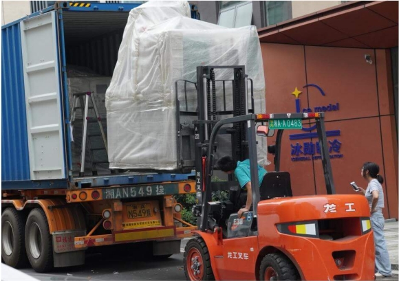embalagem de máquina de gelo em tubo