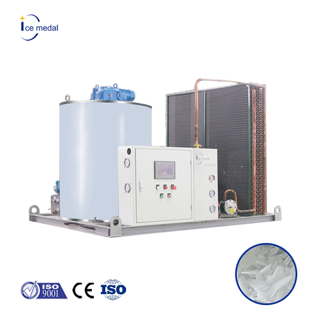 ICEMEDAL IMF5 5 toneladas por dia Flake Machine para supermercado