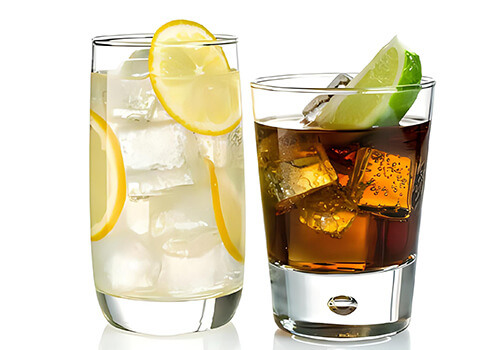 cubo de gelo para bebidas