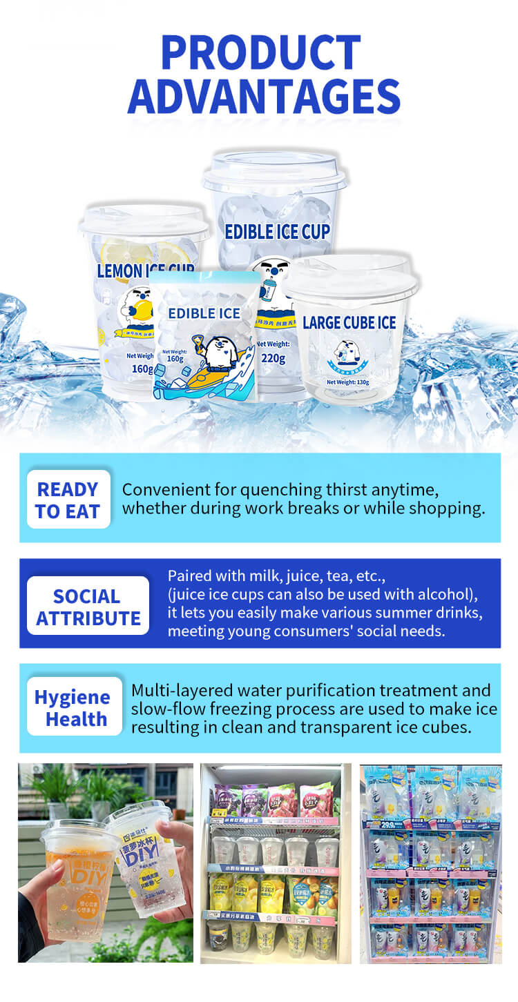 vantagens da linha de produ&ccedil;&atilde;o de copos de gelo