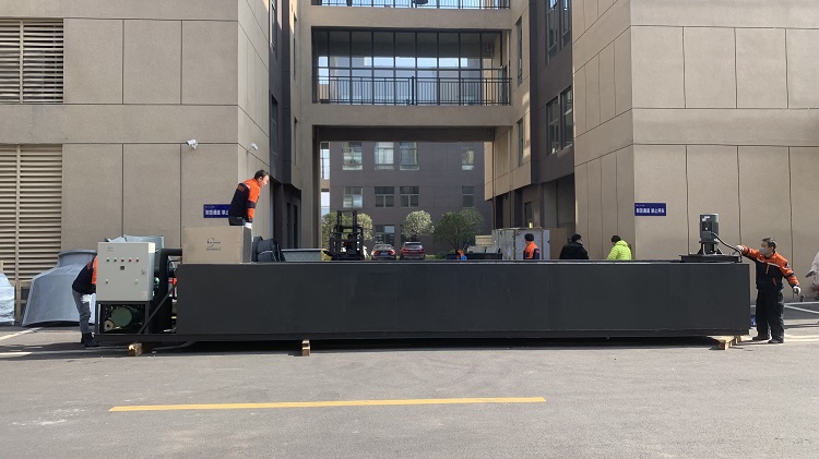 máquina de bloco de gelo