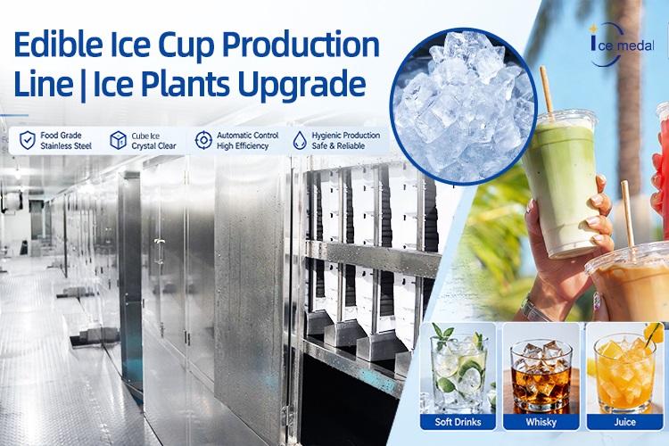 Edible Ice Cup Production Line | Ice Plants Upgrade – Icemedal Factory Solutions