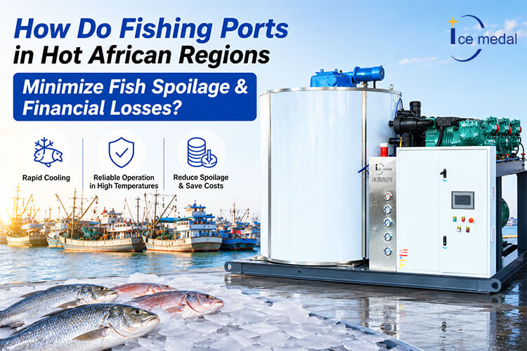 As melhores soluções de máquinas de gelo de baixo custo para manter o frescor da pesca africana